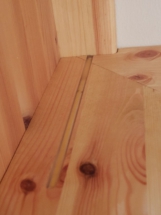 Holzregal1 LED COB in Epoxyd.