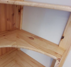 Holzregal1 Fach mitte.